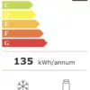 Gorenje NRC620BSXL4 Réfrigérateur pose libre avec congélateur cm. 60 heures. 200 - litres 361 - gris – Image 8