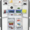 Beko GN1426234ZDXN Réfrigérateur 4 portes avec congélateur cm. 91 heures. 182 - litres 565 - acier inoxydable – Image 3