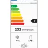 Beko BDSA250K3SN LH Réfrigérateur encastrable avec congélateur – cm. 54 heures. 145 - selon 220 – Image 3